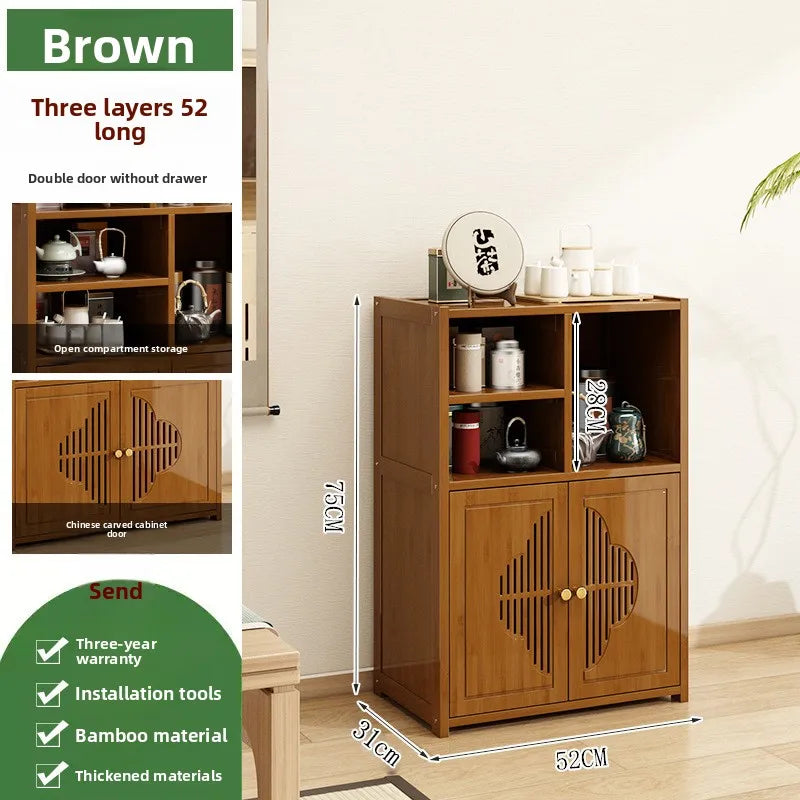 Meuble de rangement à casier marron - BA