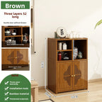 Meuble de rangement à casier marron - BA