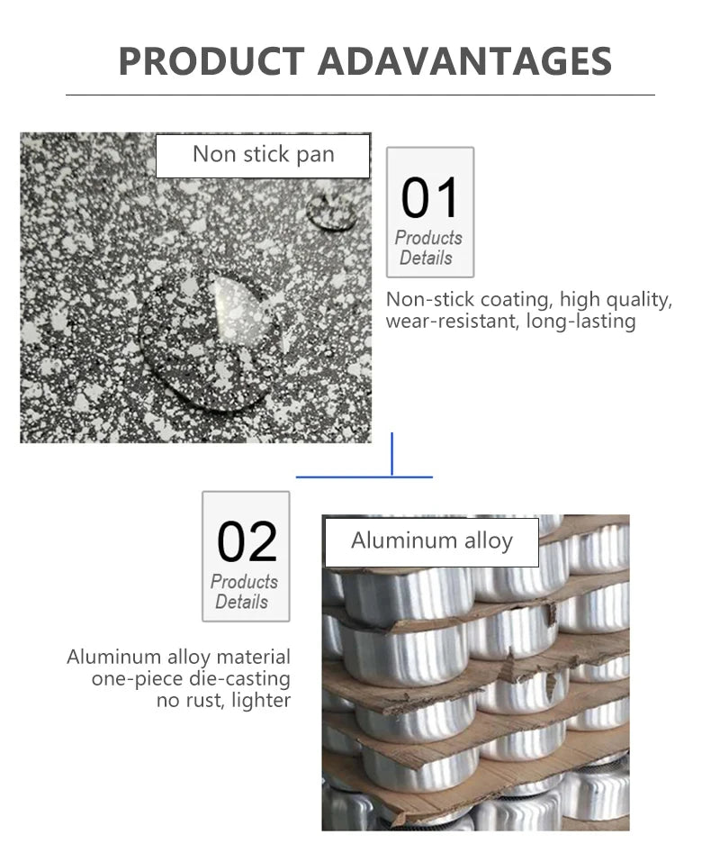 Poêle céramique de 28cm Durable flexible et pratique -