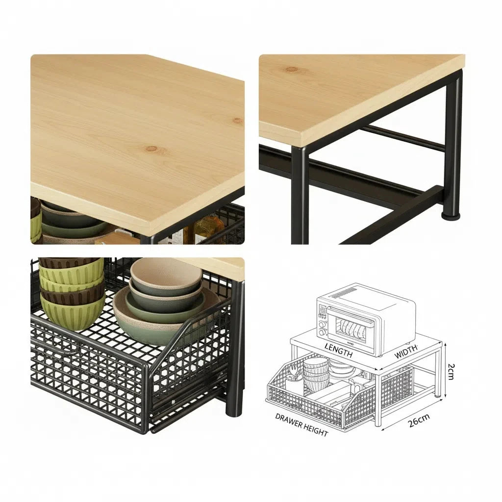 Étagère café multifonction -