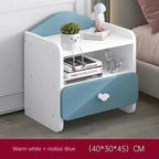 Table de nuit pour enfants à doubles tiroirs - D