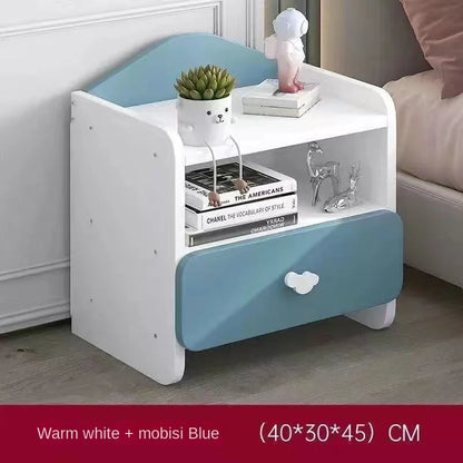 Table de nuit pour enfants à doubles tiroirs - D