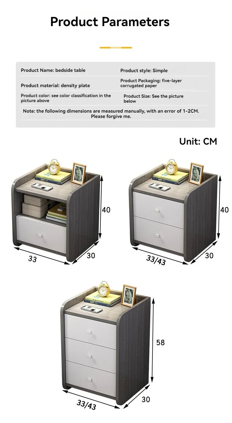 Table de nuit moderne et minimaliste de qualité -
