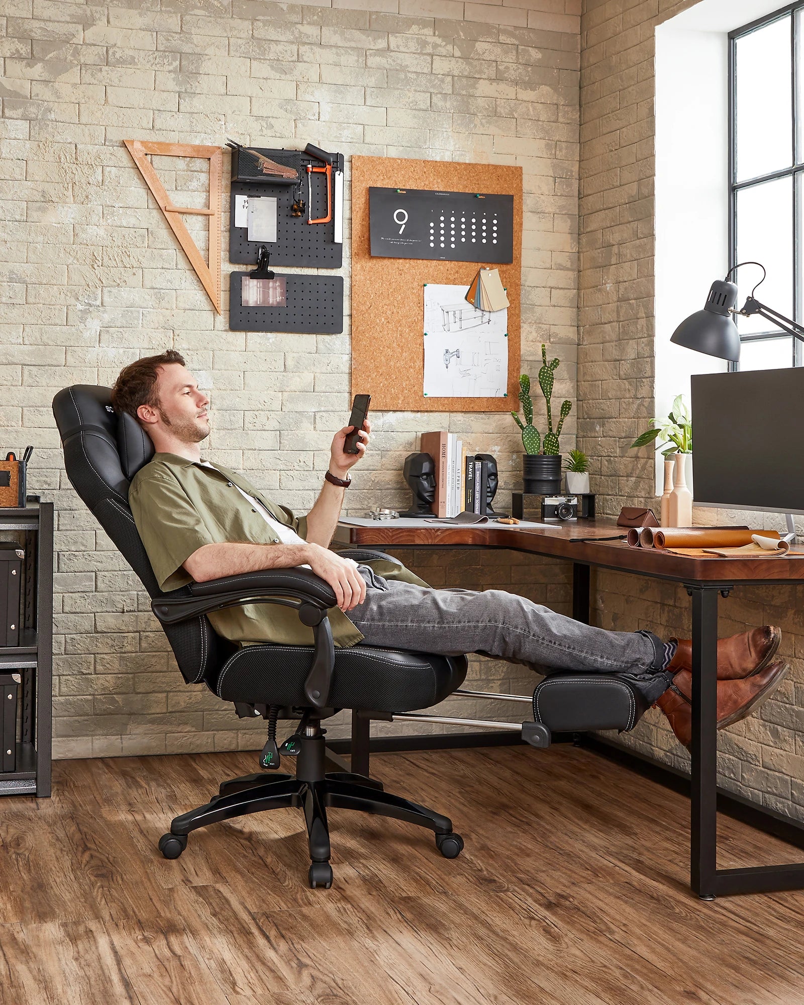 Chaise de bureau solide de grande qualité -