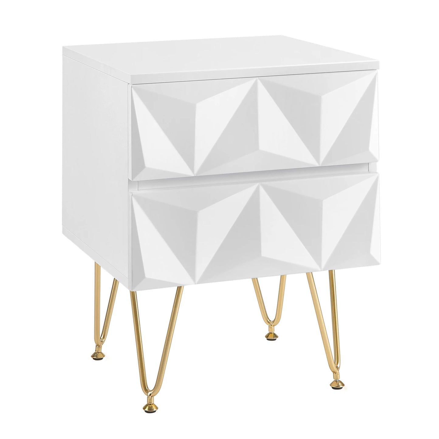 Table de chevet dimension 40x53x40cm décorative moderne -