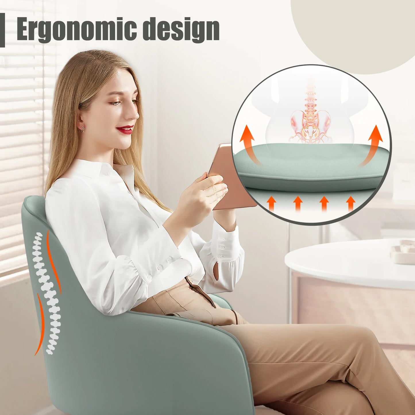 Chaise de bureau haut de gamme ajustable -