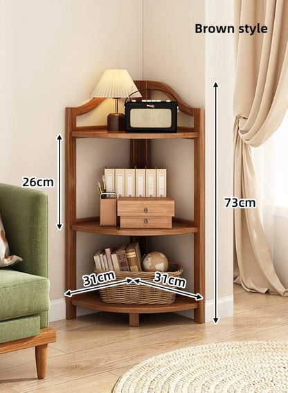 Étagère d'angle à poser triangulaire - AG