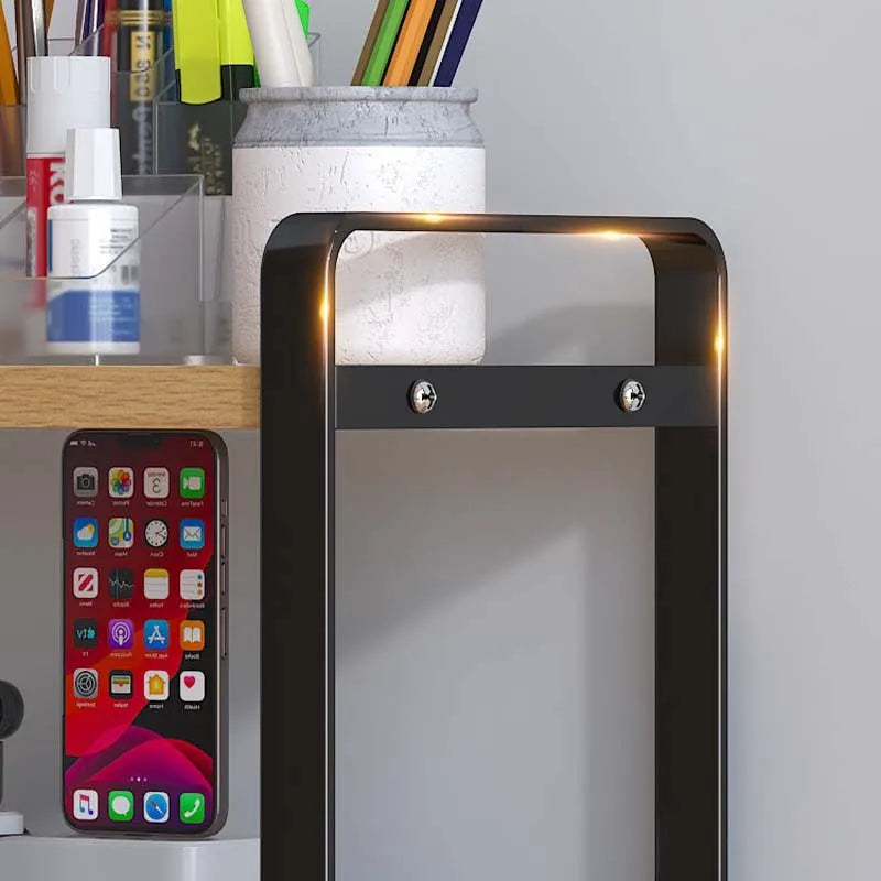 étagère bureau design à 2 niveaux -