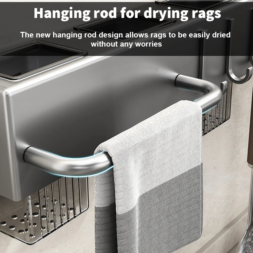 étagère cuisine murale d'ustensile -