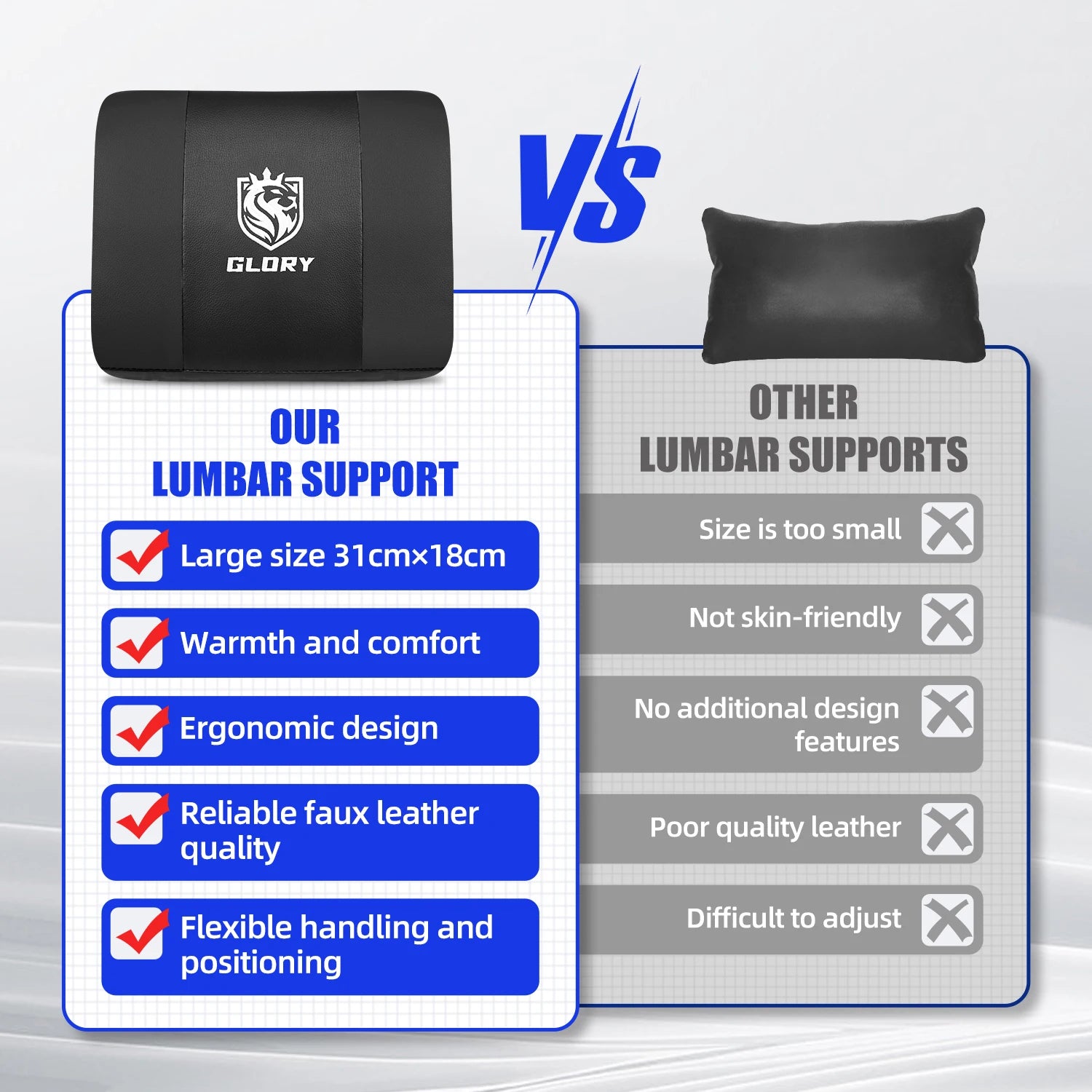 Chaise de bureau gaming ergonomique -