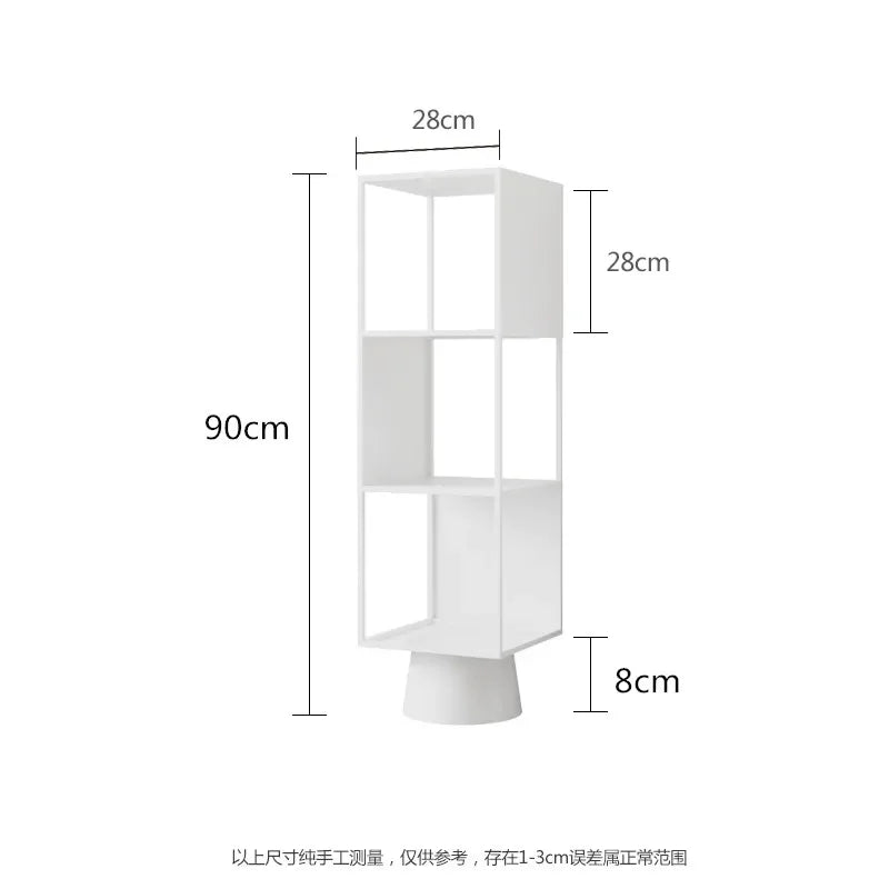 Étagère cube minimaliste nordique - 90cm