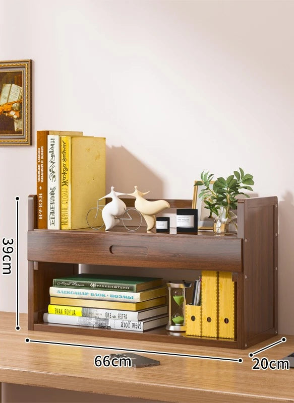 étagère bureau rangement moderne en bois - I-2-Couches