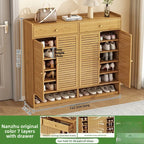 Meuble à chaussure à grande capacité avec tiroirs - 4-132-7-113