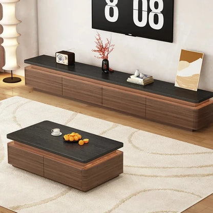 Table basse bois scandinave de luxe -