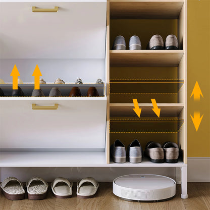 Étagère chaussures en bois moderne -