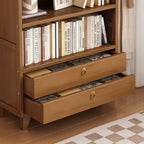 Meuble salle de bain étagère sur pieds en bois -