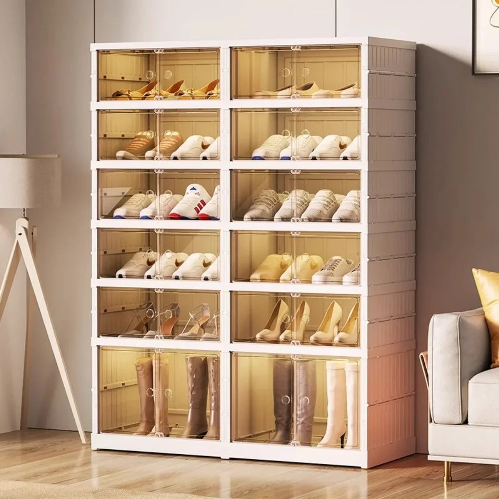 Meuble à chaussure boite à assembler Collapsible -