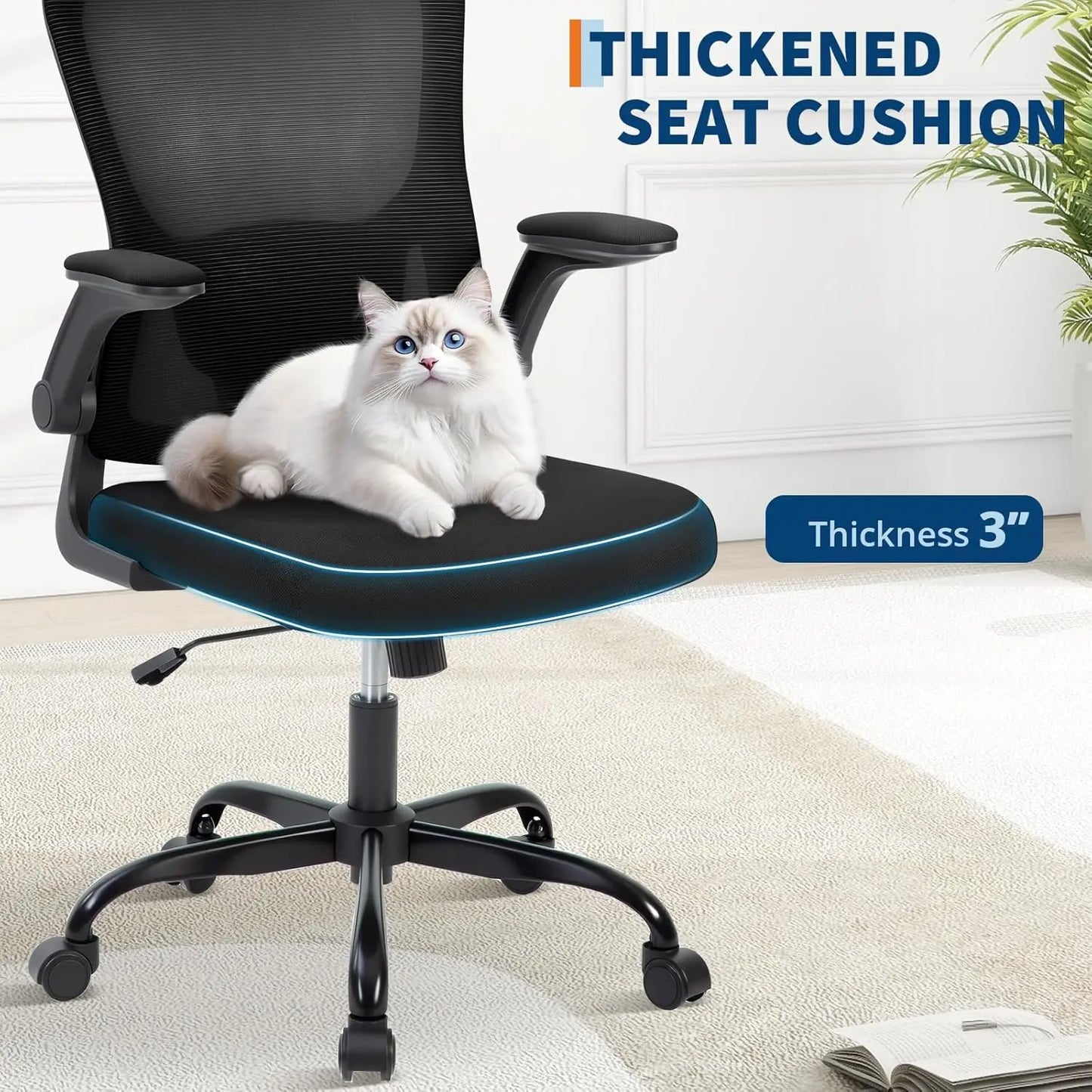 Chaise de bureau moderne et simple -