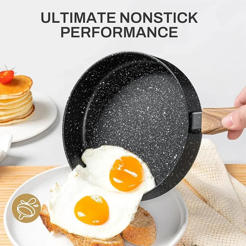 Poêle en fonte petite taille pour steak & omelette -