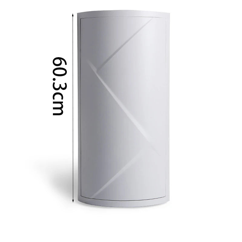 Étagère d'angle originale et moderne - Gris 3 niveaux