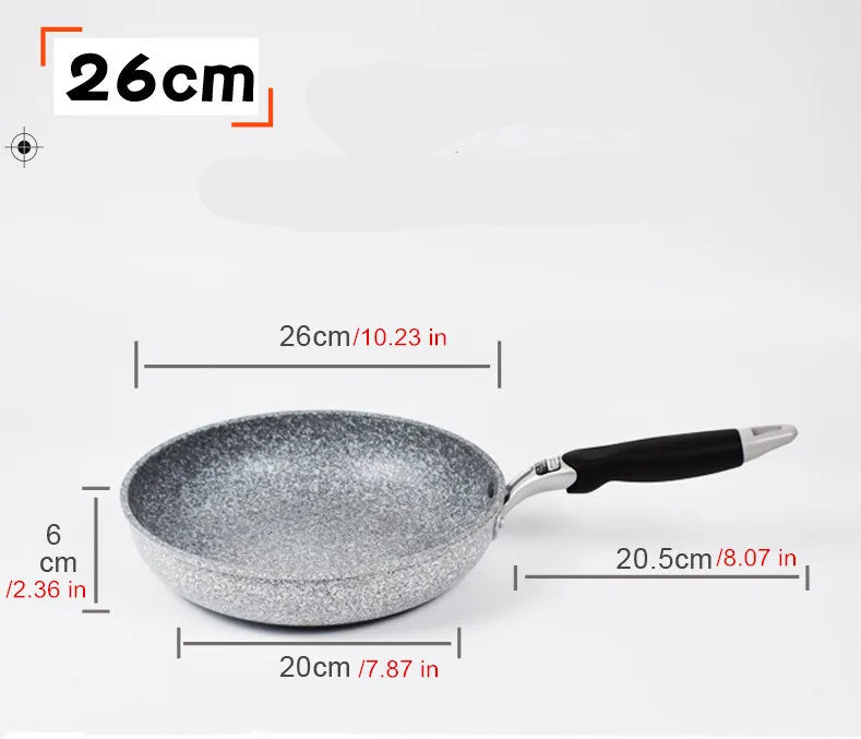 Poêle céramique de 28cm Durable flexible et pratique -