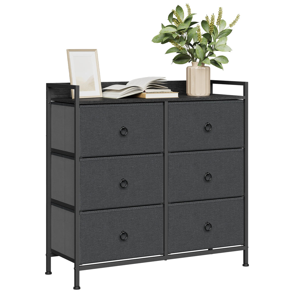 Meuble de rangement 6 tiroirs moderne -