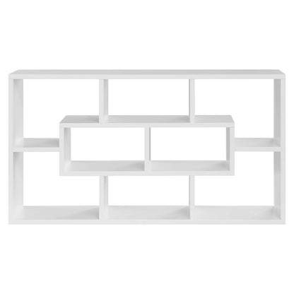étagère murale cadre blanche 85x16x48cm - Blanc