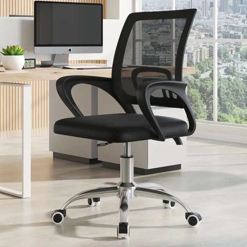 Chaise de bureau ergonomique à dossier mi-haut -