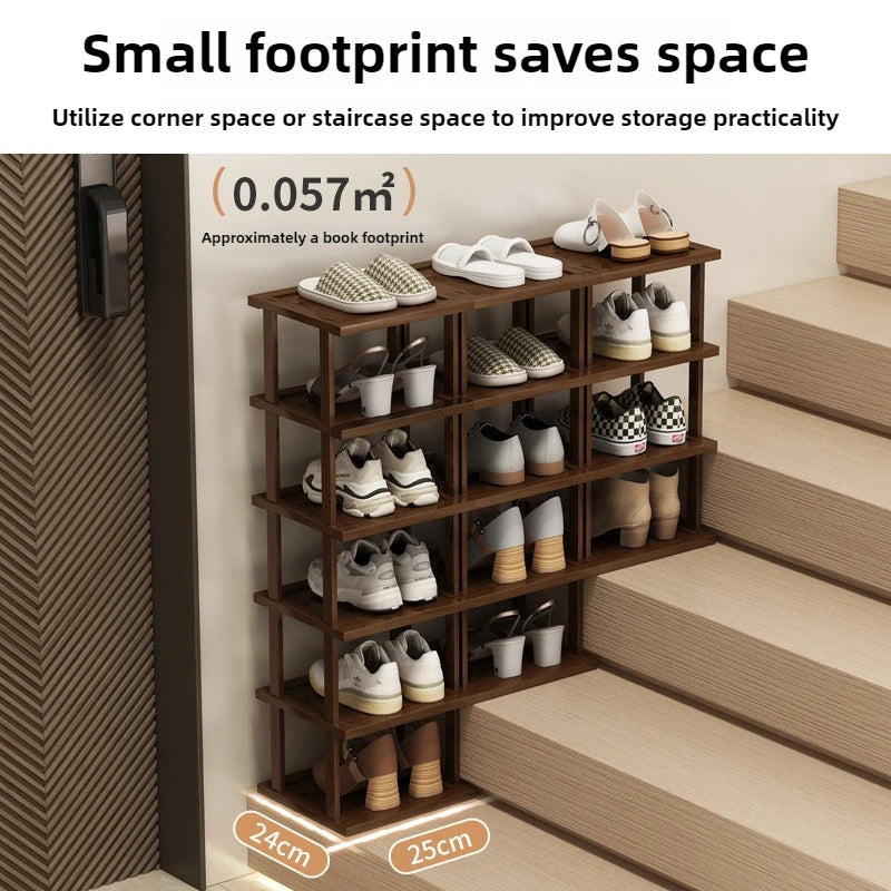 Meuble à chaussure sous escalier -