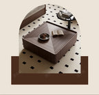 Table basse bois pour hôtel ou maison de luxe -