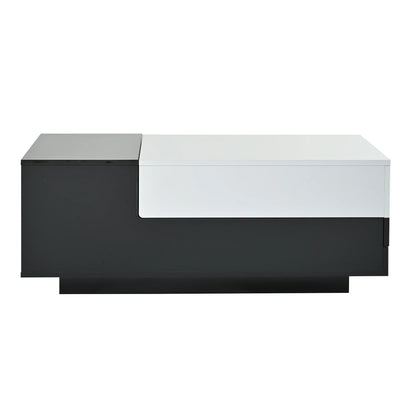 Table basse convertible de luxe - Noir Table basse