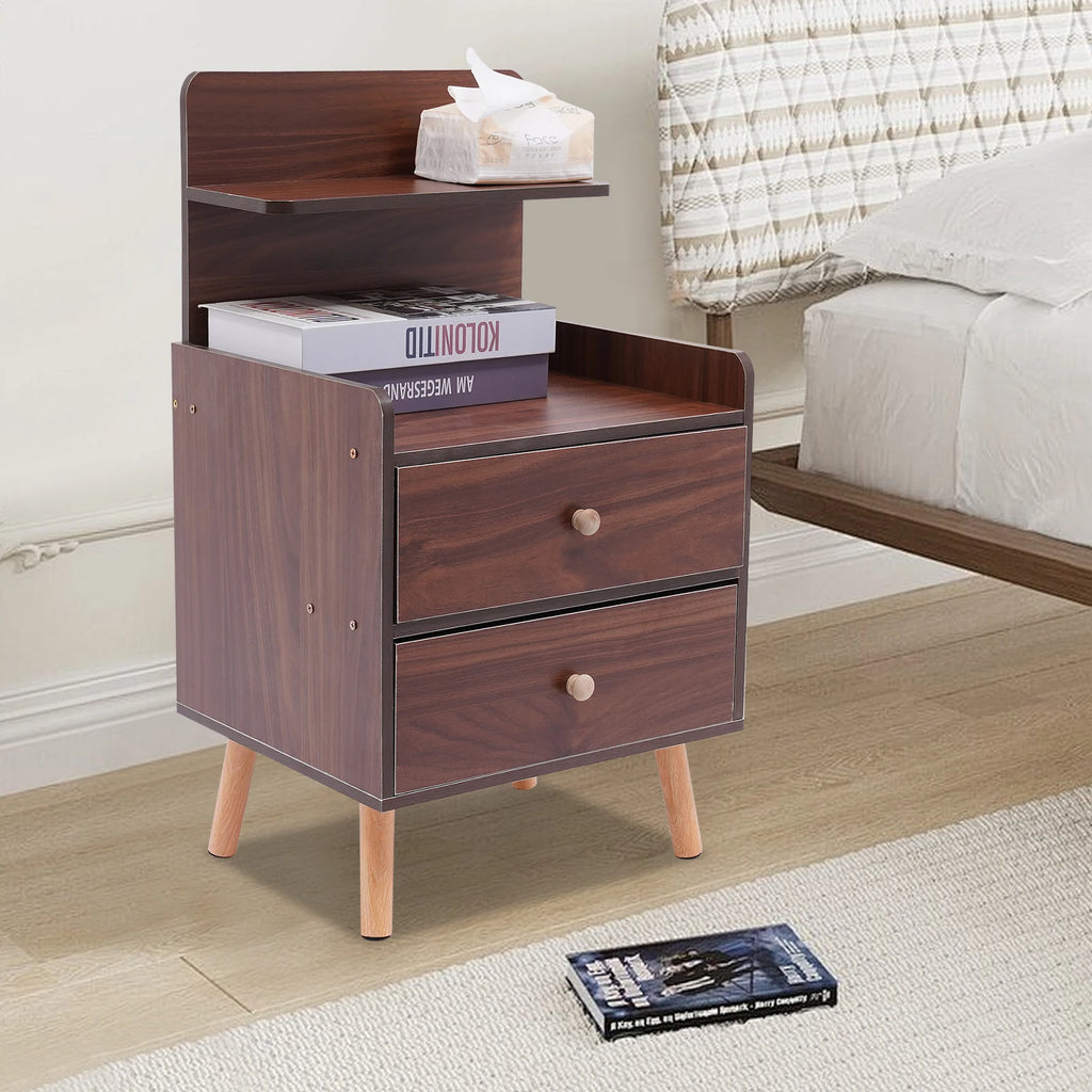 Table de nuit bois massif compacte -