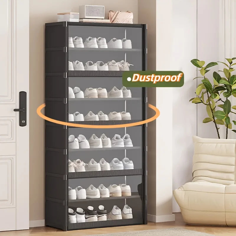 Meuble à chaussure noir tendance -