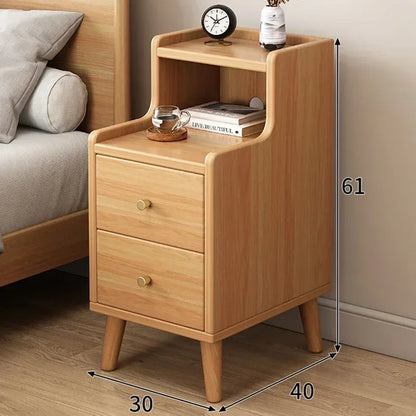 Table de nuit d'angle pour chambre à coucher -