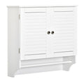 Meuble salle de bain simple blanc 60x23x60cm - Blanc Meuble salle de bain