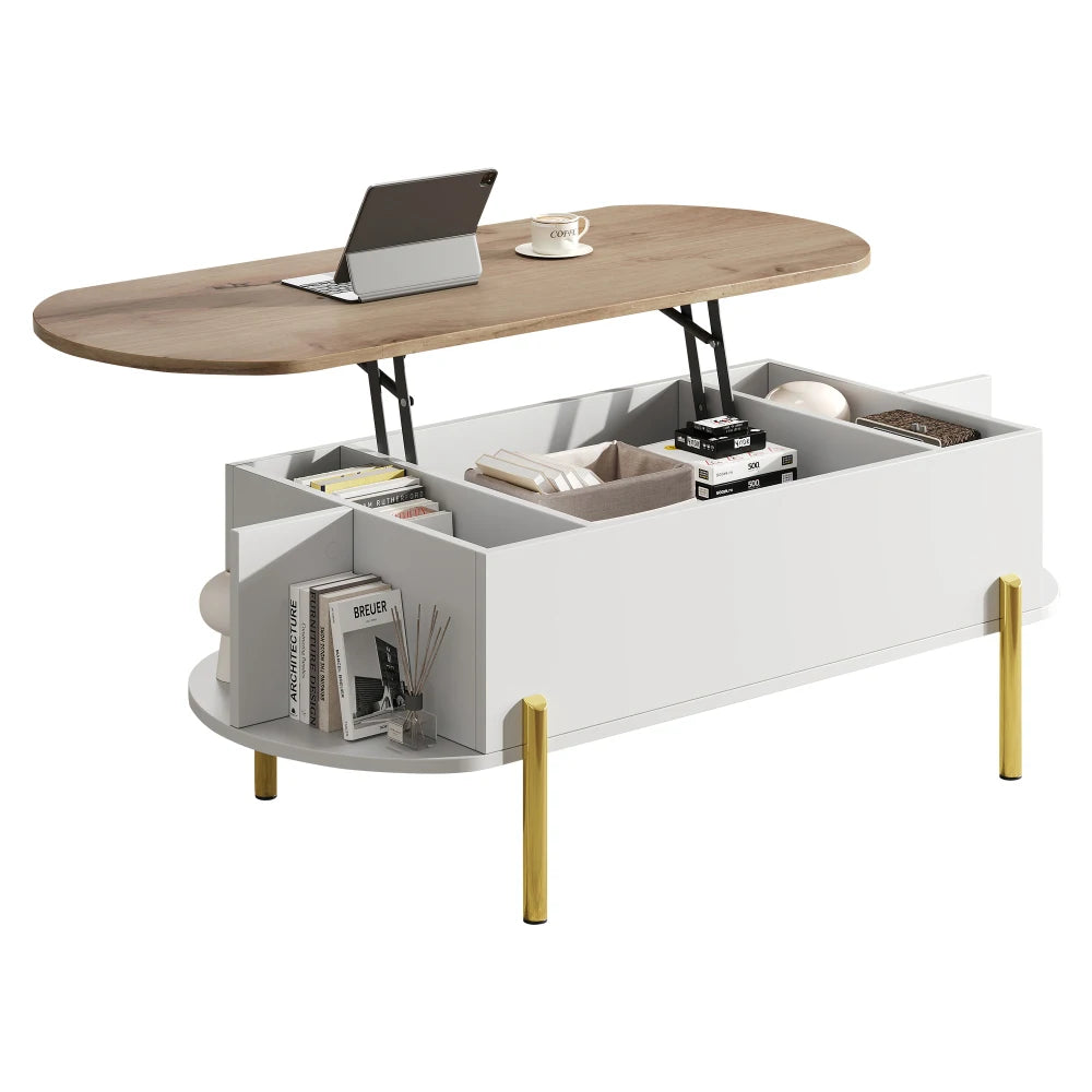 Table basse plateau relevable moderne -