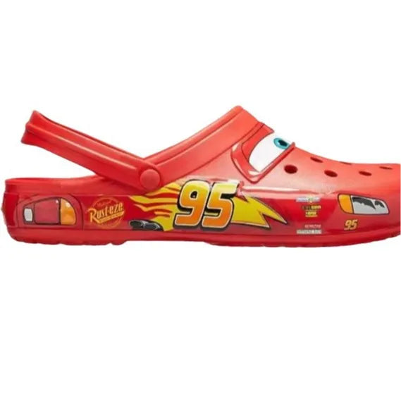 crocs cars mcqueen h/f rouge - Rouge