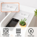 Table de chevet originale pas cher étroite avec LED -