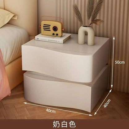 Table de nuit basse de luxe avec LED - A