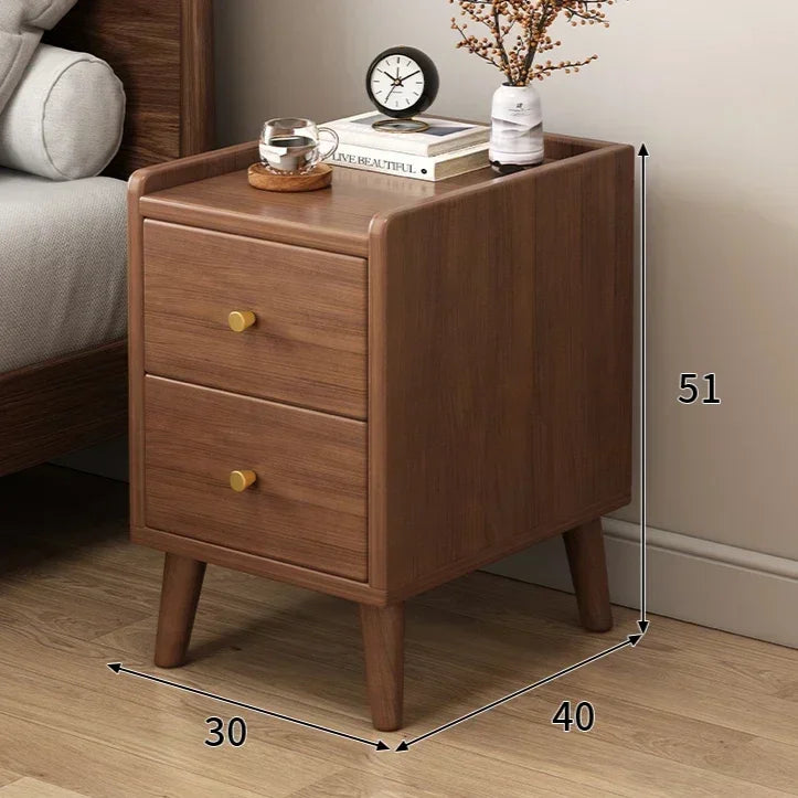 Table de nuit d'angle pour chambre à coucher - 30x40x51cm style2