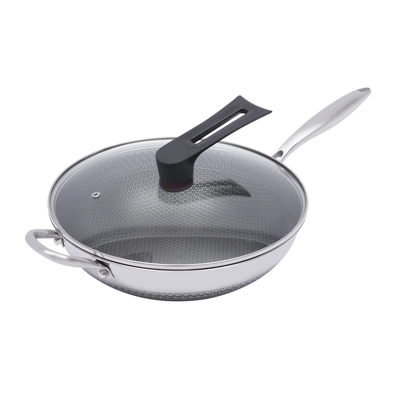 Poêle inox pas cher original -