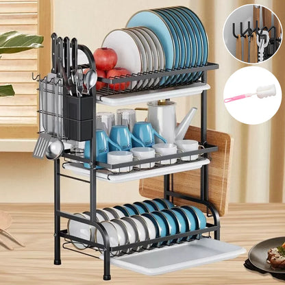 étagère cuisine métallique -