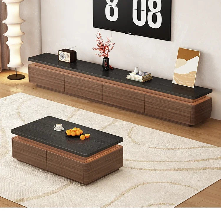 Table basse bois scandinave de luxe -