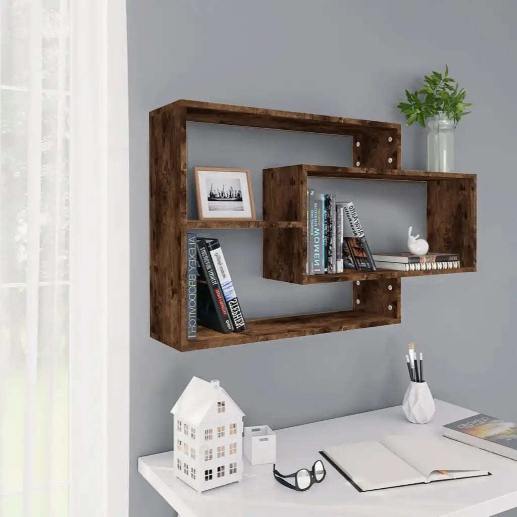 étagère murale chambre ou salle de bain 104x20x58.5 cm -
