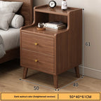 Table de chevet bois foncé de haute qualité - B