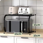 étagère cuisine métal pour micro onde -