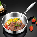 Poêle inox de petite taille de qualité -