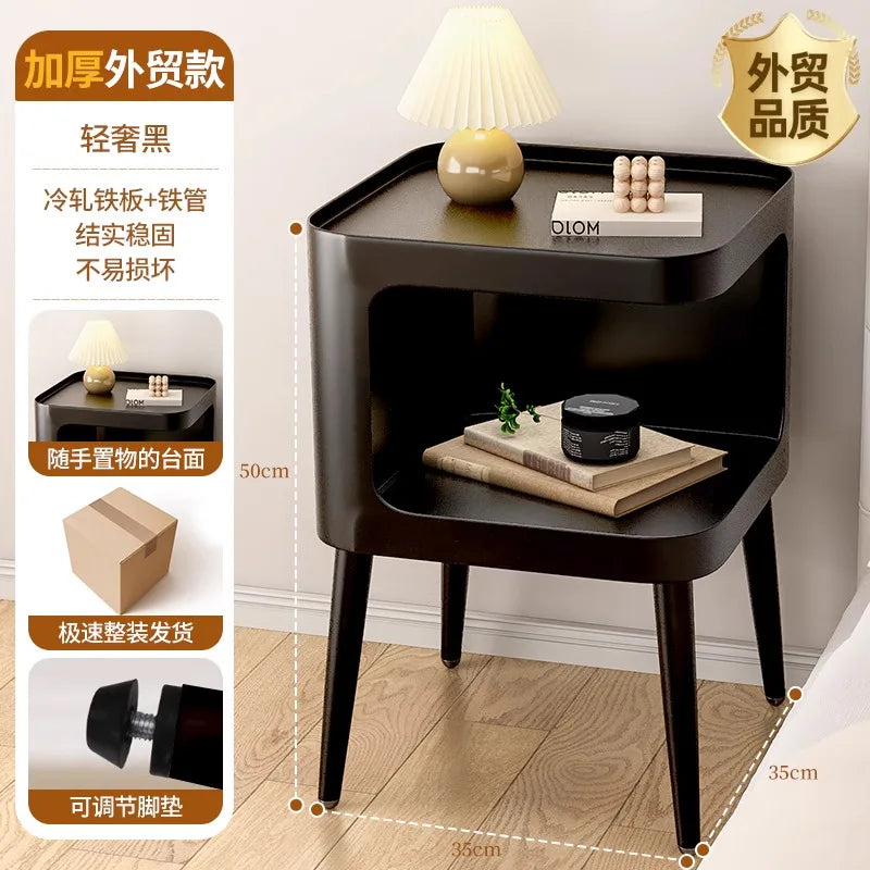 Table de nuit minimaliste blanc 1 pièce - G