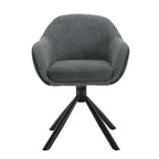 Chaise salle à manger pivotante de luxe premium 2 pièces -