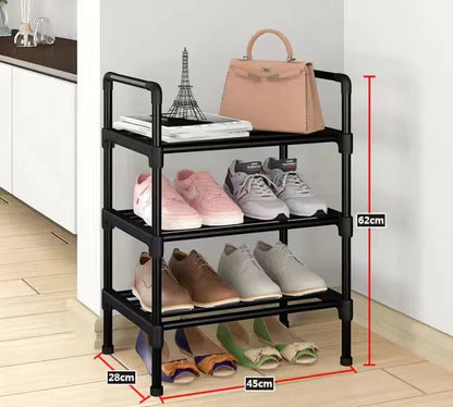 Meuble à chaussure métal multi étagère - 3L Small